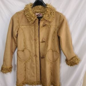 Children Place Faux Shearling coat